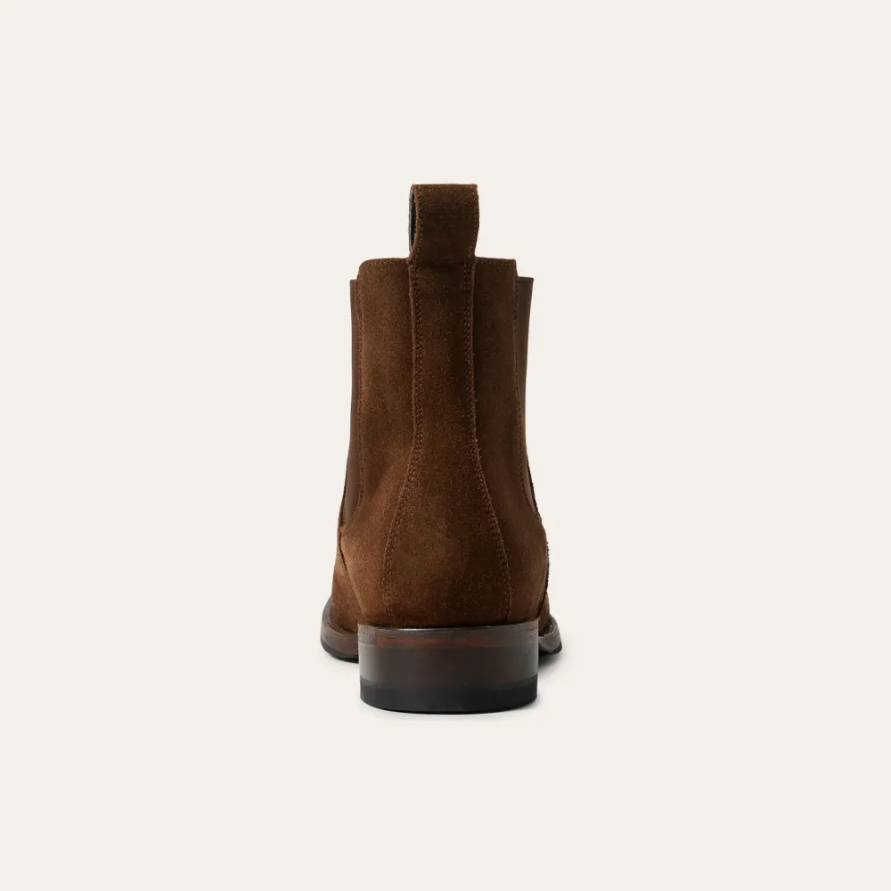 Stetson Suede Beat Chelsea Boot Brown Outlet
