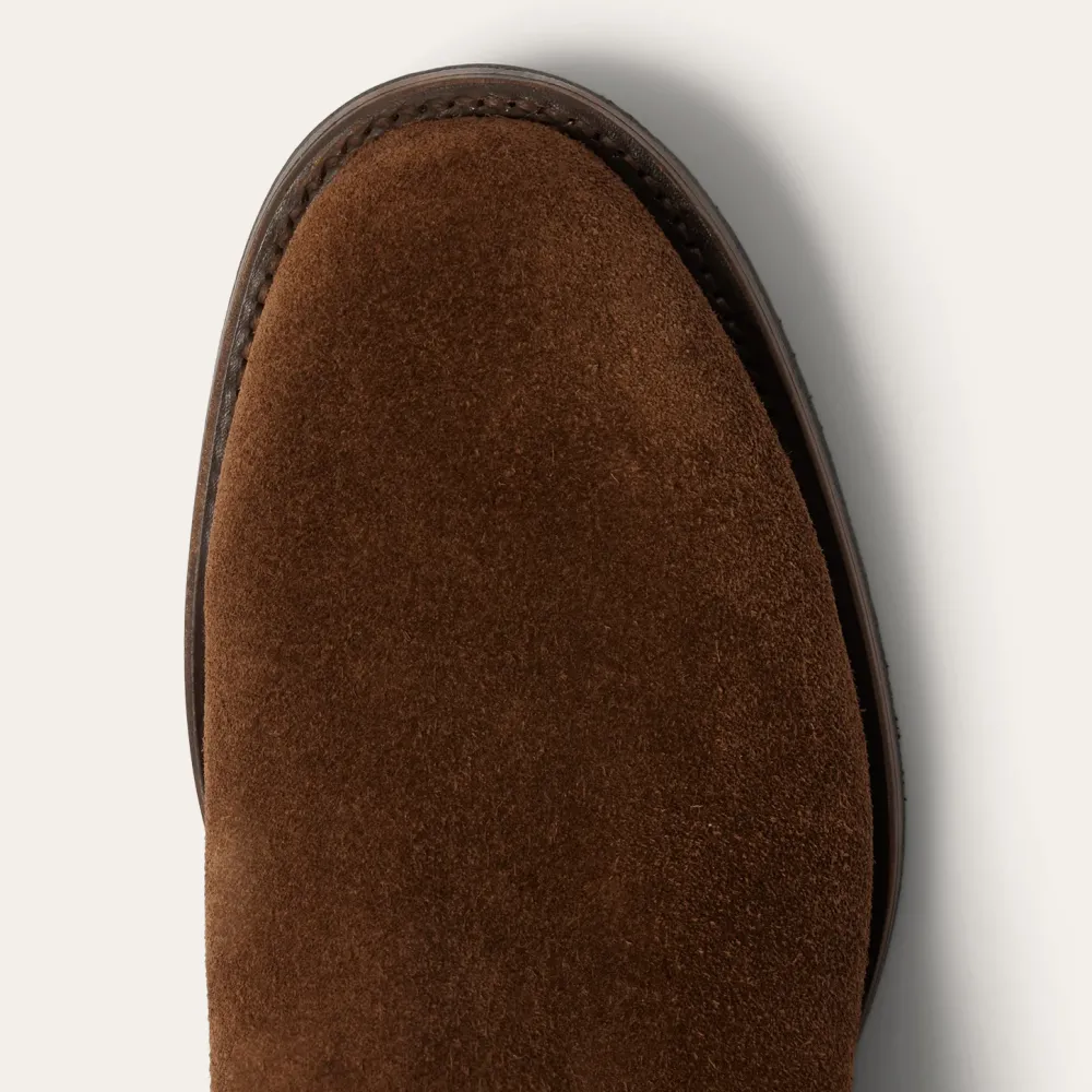 Stetson Suede Beat Chelsea Boot Brown Outlet