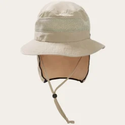 Stetson Switchback 'No Fly Zone' Mesh Bucket Hat Khaki Outlet