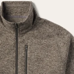 Stetson Bonded Knit Sweater Tan Hot