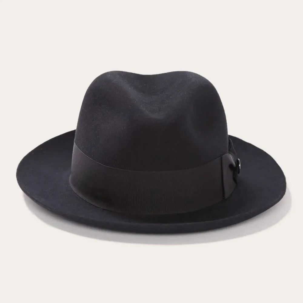 Stetson Temple Fedora Black Best