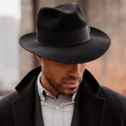 Stetson Temple Fedora Black Online