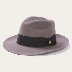 Stetson Temple Wool Fedora Caribou