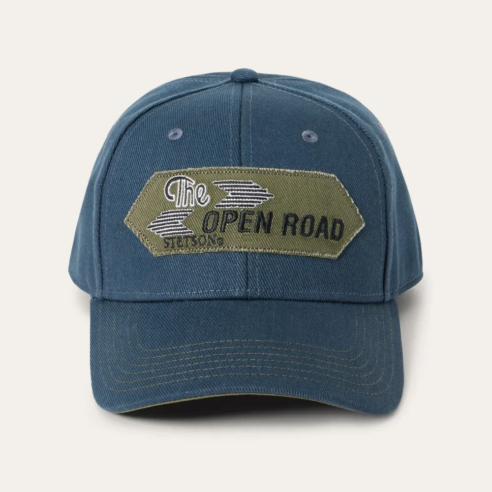 Stetson The Open Road Baseball Cap Blue Best