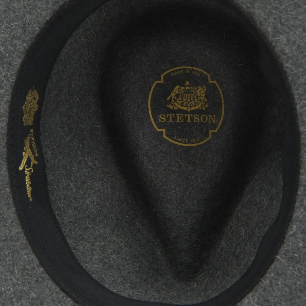 Stetson The Ultralight Stratoliner Fedora Grey Mix Best