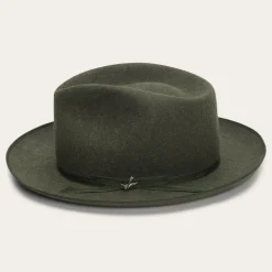 Stetson The Ultralight Stratoliner Fedora Olive Mix New