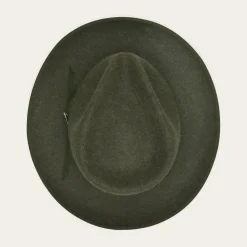 Stetson The Ultralight Stratoliner Fedora Olive Mix New