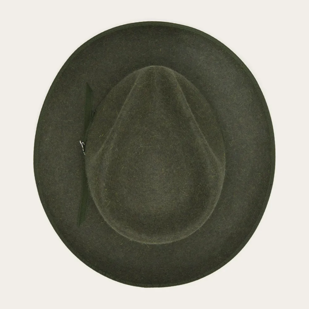Stetson The Ultralight Stratoliner Fedora Olive Mix New