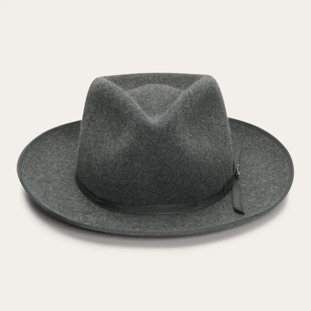 Stetson The Ultralight Stratoliner Fedora Grey Mix