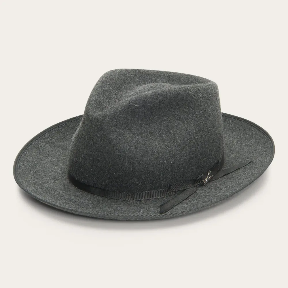 Stetson The Ultralight Stratoliner Fedora Grey Mix