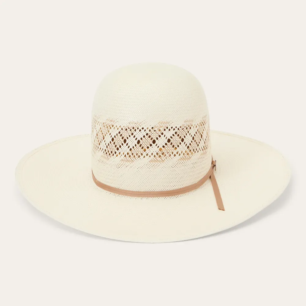 Stetson Thunder 10X Straw Cowboy Hat Ivory Gray Clearance