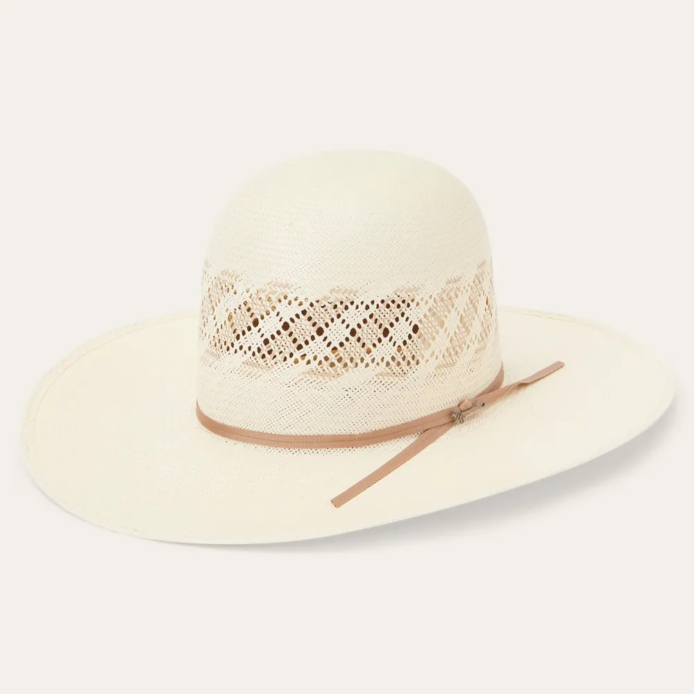 Stetson Thunder 10X Straw Cowboy Hat Ivory Gray Clearance