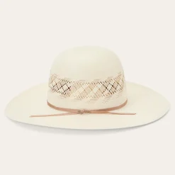 Stetson Thunder 10X Straw Cowboy Hat Ivory Gray Clearance