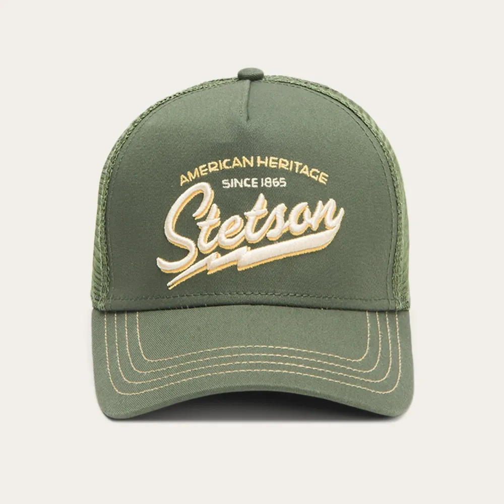 Stetson Trucker Cap American Heritage Classic Olive Online