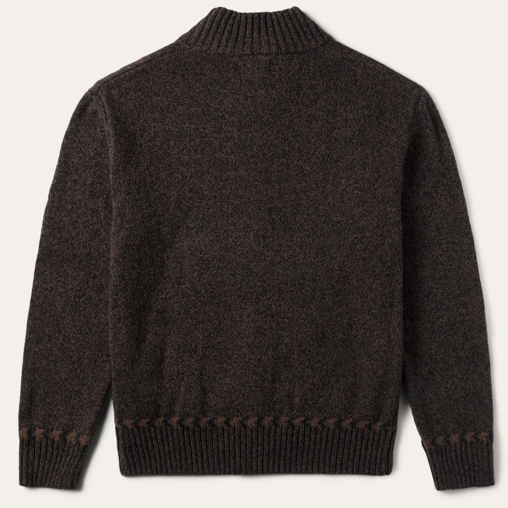 Stetson Vertical Aztec Cardigan Brown Outlet
