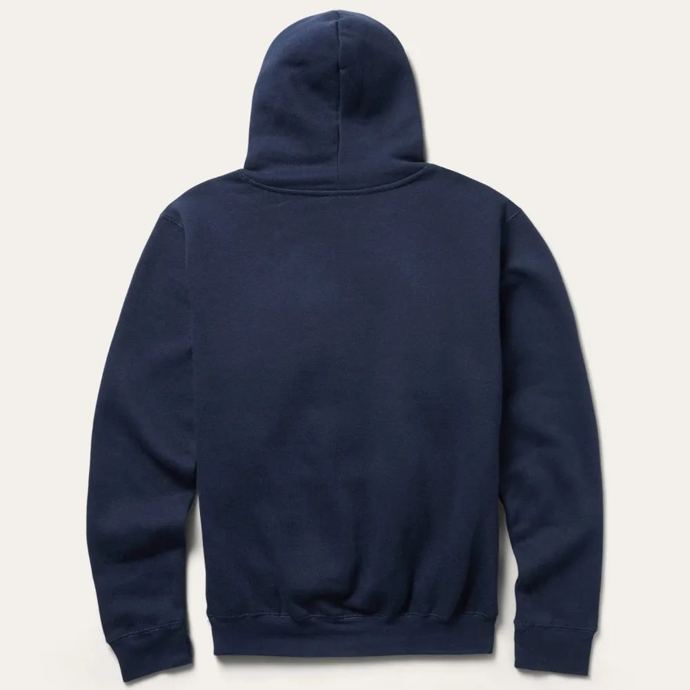 Stetson Vintage Desert Hooded Sweatshirt Blue Online