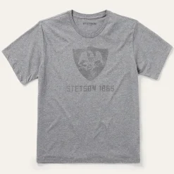 Stetson Vintage Eagle Graphic Tee Grey Best