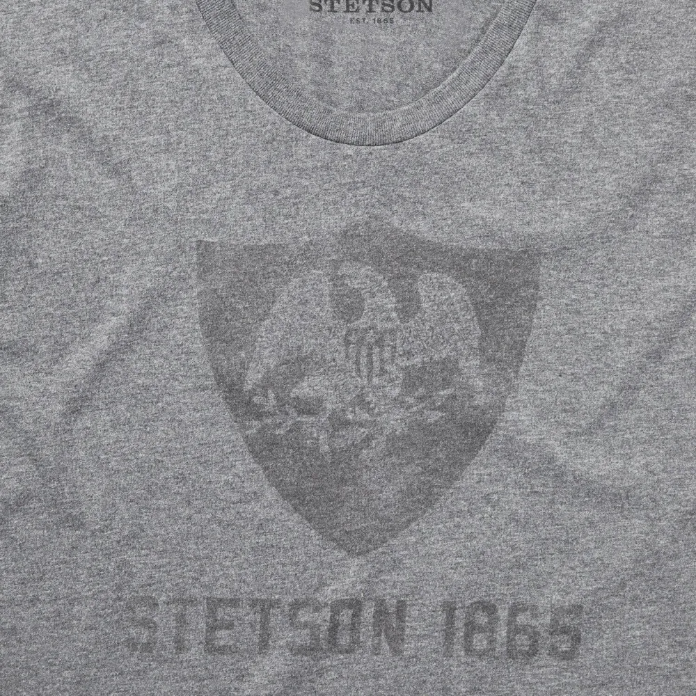 Stetson Vintage Eagle Graphic Tee Grey Best