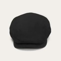 Stetson Virgin Wool  Cashmere Driver Cap Black