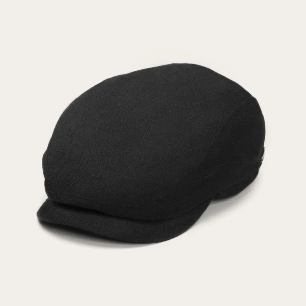 Stetson Virgin Wool Cashmere Driver Cap Black