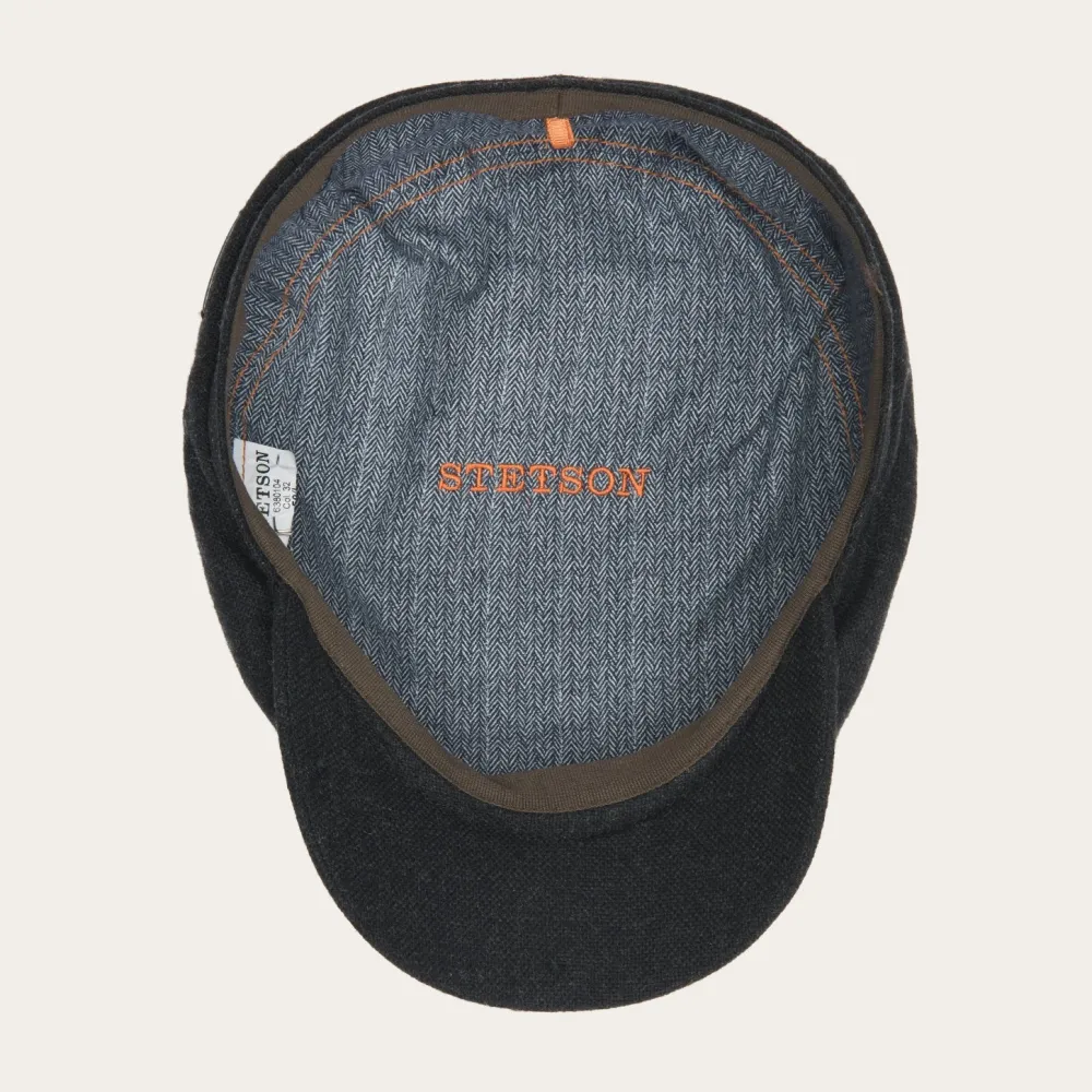 Stetson Virgin Wool Cashmere Driver Cap Grey