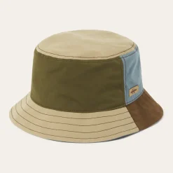Stetson Waxed Cotton Bucket Hat Multi Discount
