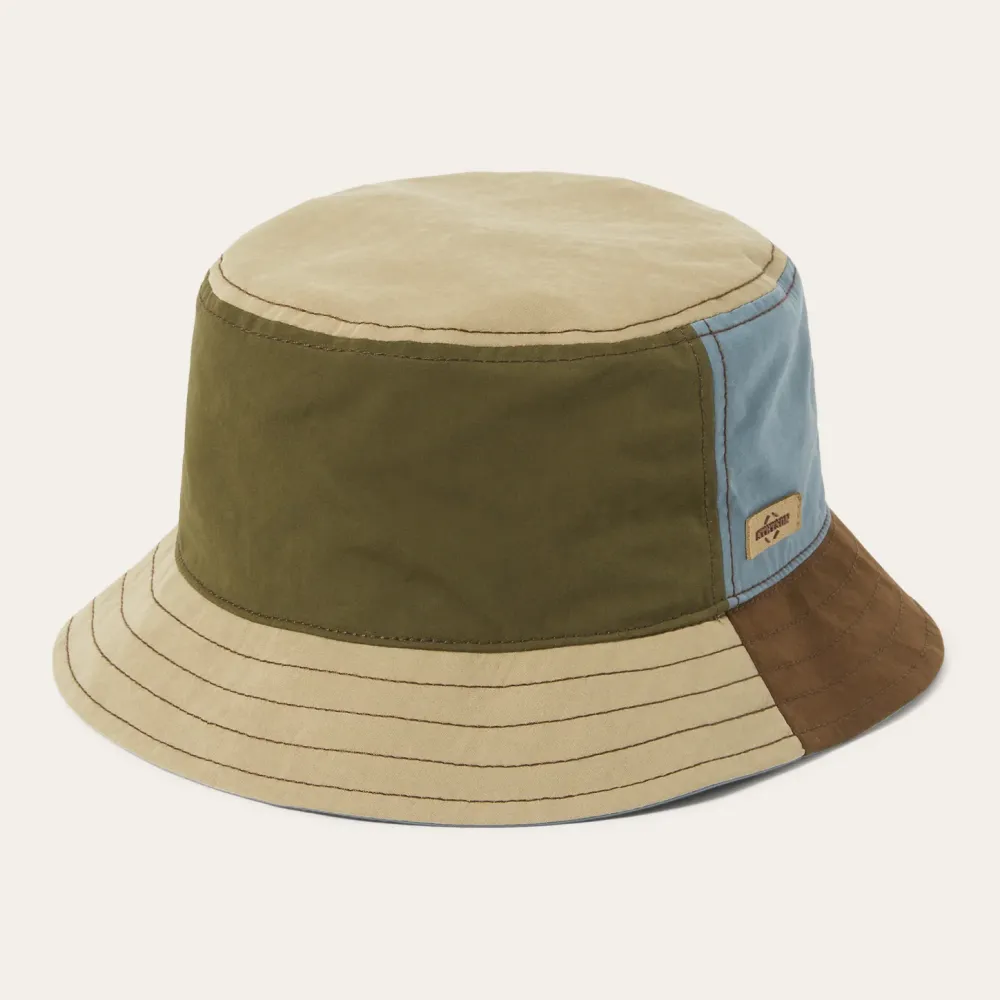 Stetson Waxed Cotton Bucket Hat Multi Discount