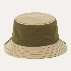 Stetson Waxed Cotton Bucket Hat Multi Discount