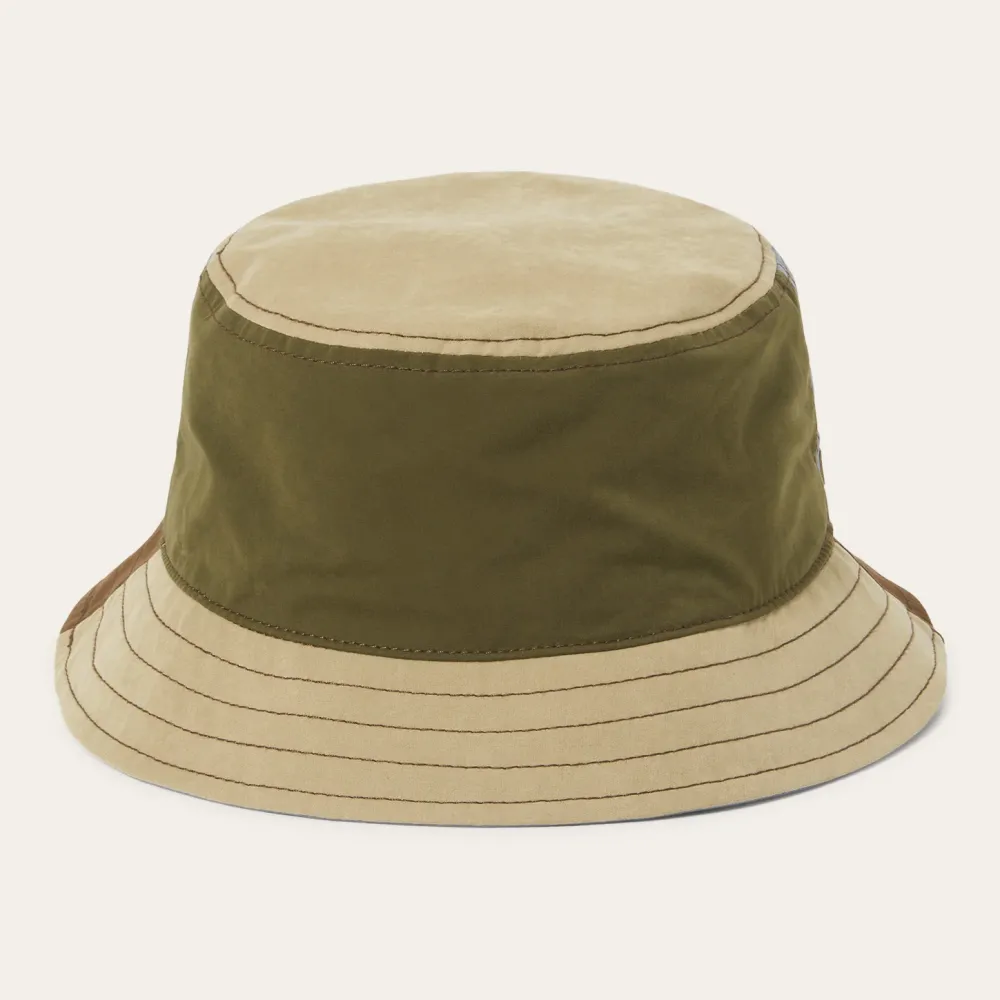 Stetson Waxed Cotton Bucket Hat Multi Discount