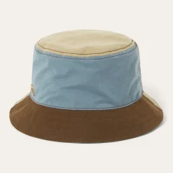 Stetson Waxed Cotton Bucket Hat Multi Discount