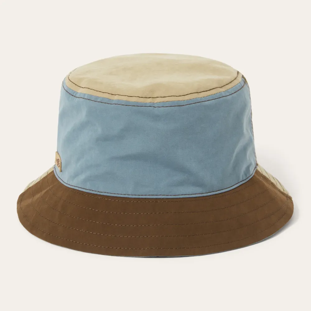 Stetson Waxed Cotton Bucket Hat Multi Discount