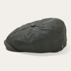 Stetson Waxed Cotton Hatteras Cap Olive Best