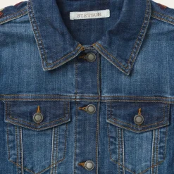 Stetson Western Denim Jacket Blue Sale