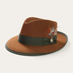 Stetson Whippet Fedora Cognac Discount