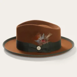 Stetson Whippet Fedora Cognac Discount