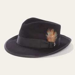 Stetson Whippet Fedora Black Sale
