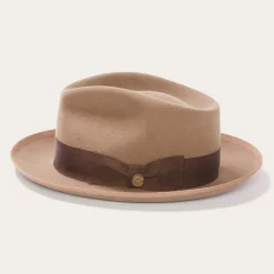 Stetson Whippet Wool Fedora Camel Outlet