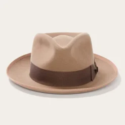 Stetson Whippet Wool Fedora Camel Sale