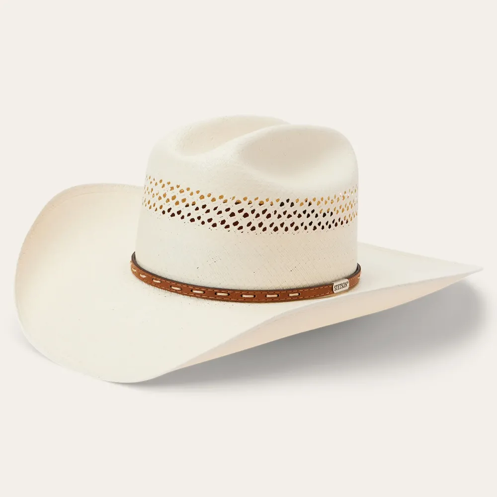 Stetson Williston 8X Straw Cowboy Hat Natural New