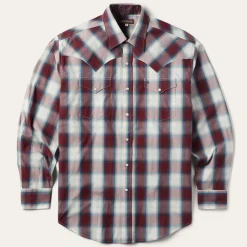 Stetson Plaid Shirt Wine Clearance