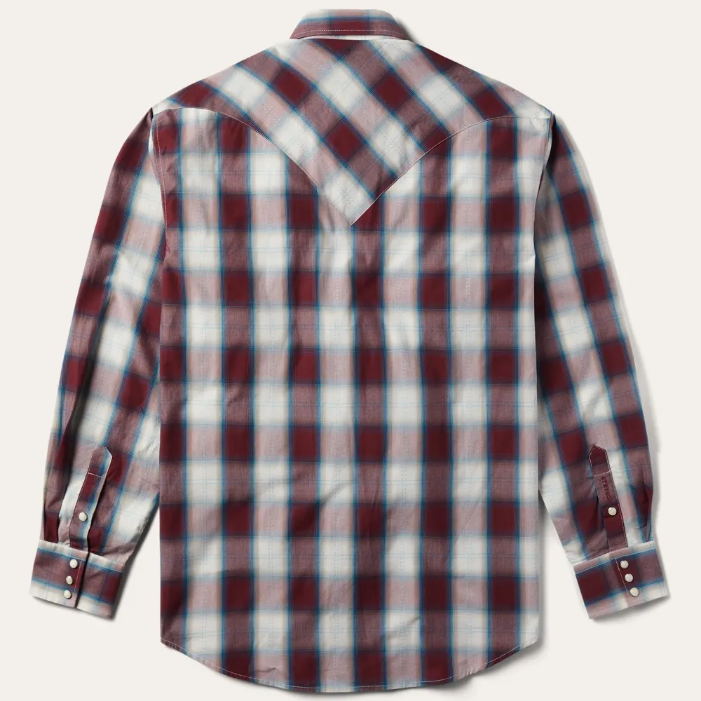 Stetson Plaid Shirt Wine Clearance