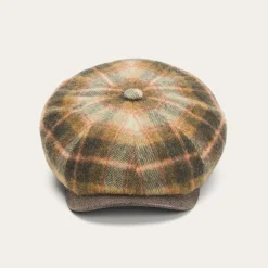 Stetson Wool Check Hatteras Blue/Grey Check Hot