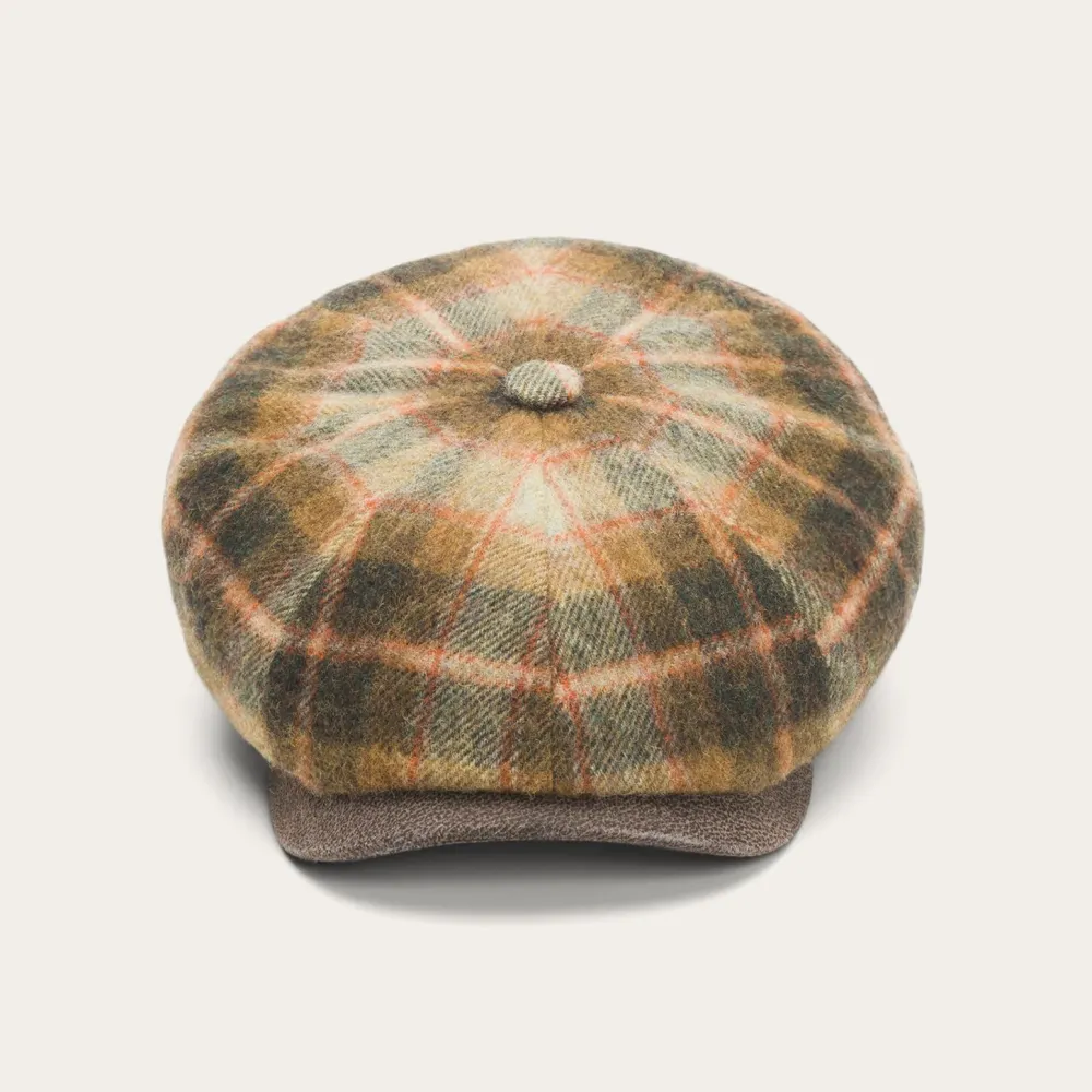 Stetson Wool Check Hatteras Blue/Grey Check Hot
