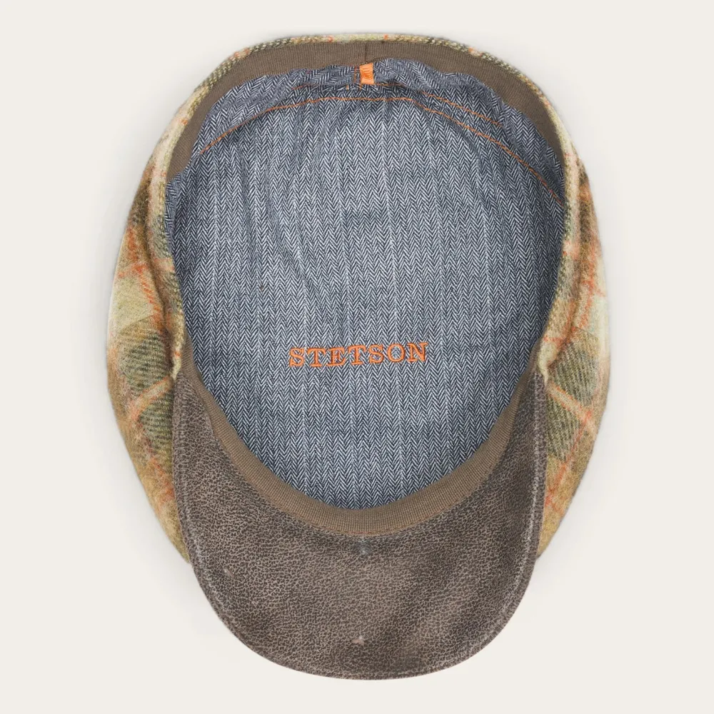 Stetson Wool Check Hatteras Blue/Grey Check Hot