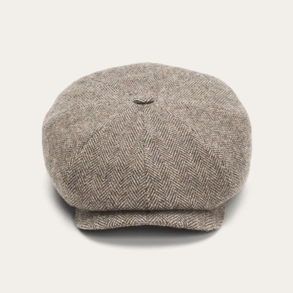 Stetson Wool Herringbone Hatteras Grey Herringbone Discount